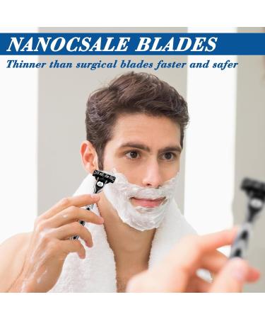 28 PCs Mach3 Razor Blades - Precision Manual Razors for Clean Beard & Leg Hair - Buy Online on GoSupps.com