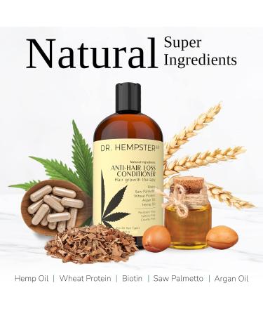 Biotin & Hemp Hair Growth Conditioner for Men and Women - Anti Hair Loss Treatment - Natural & Organic Ingredients - Paraben & Sulphate Free - Buy Online on GoSupps.com