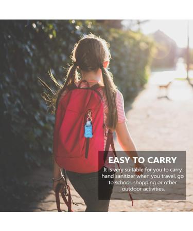 Holder Keychain 36pcs Empty Hand Soap Dispenser Holder Keychain Portable Travel Bottles Refillable Empty Bottles with Clips for Travels Outdoor Travel Container - Buy Online on GoSupps.com