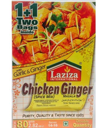 laziza Laziza Chicken and Ginger Spice Mix Masala 80g
