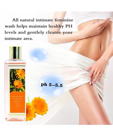 forvirness Natural Feminine Wash for Sensitive Skin - pH Balanced Vaginal Wash with Calendula & Apple Cider Vinegar - Gynecologist Tested - 8.5 fl.oz - Buy Online on GoSupps.com
