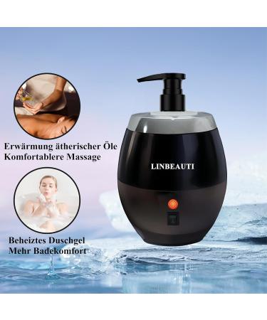 Linbeauti Massage Oil Heater with Dispenser | Perfect for Oils Lotions & Gels | Ideal for Home Salons & Spas - International Shipping Available - Buy Online on GoSupps.com