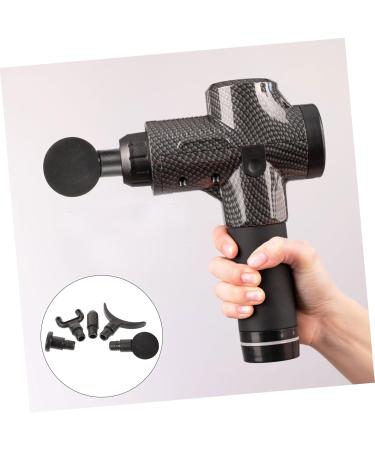 Unomor 5-Piece Massage Head Set - Deep Tissue Fascia Attachments for Electrical Muscle Massage Devices - Replaceable Fitness Salon Tools - Buy Online on GoSupps.com
