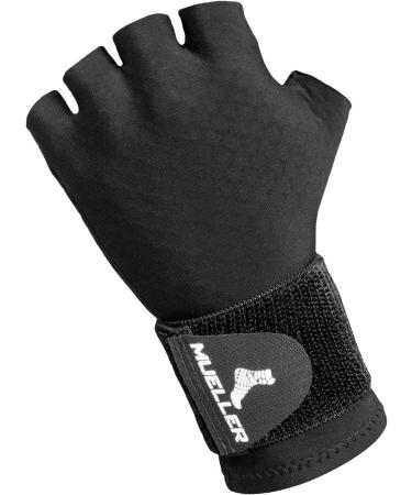 MUELLER Sports Medicine Reversible Compression Glove for Men & Women S/M - Black | Best International Shipping - Buy Online on GoSupps.com