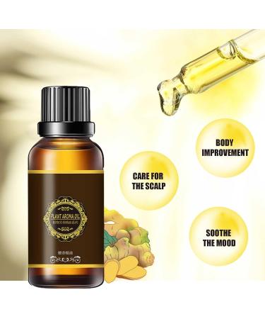Buy Slimming Ginger Oil - Fat Burning Body Sculpting Oil for Men & Women | Abdominal Massage Cream - Buy Online on GoSupps.com
