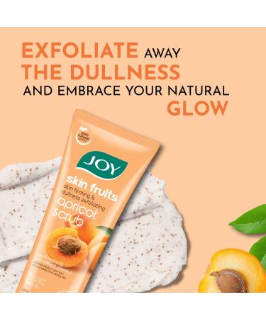 Buy Joy Skin Fruits Gentle Moisturizing Apricot Scrub 200ml - Nourishing Exfoliating Scrub for All Skin Types | International Shipping Available - Buy Online on GoSupps.com