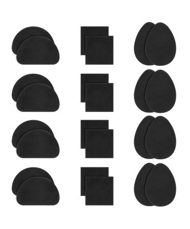 12 Pair Non Slip Shoe Pads red bottom shoe protector Shoe Grips on Bottom of Shoes Sole Protector for Sneakers Shoe Sole Repair Shoe Bottom Protector Self-Adhesive Non Slip Pads for Heels for Women