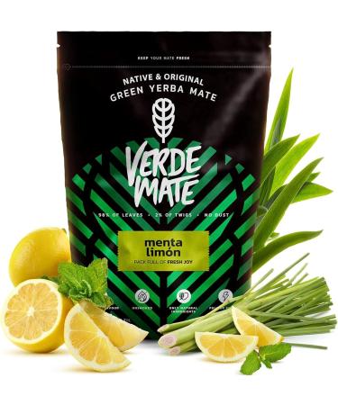 Verde Mate Green Menta Lim n 1 kg (2 500 g) Yerba Mate Verte Br silienne la Menthe et au Citron Go t Doux & Naturel nergie Saine - Buy Online on GoSupps.com