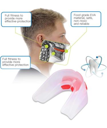 Double-Sided Adult Mouth Guard - Best for Boxing Taekwondo Basketball Lacrosse & Football | International Shipping - Buy Online on GoSupps.com