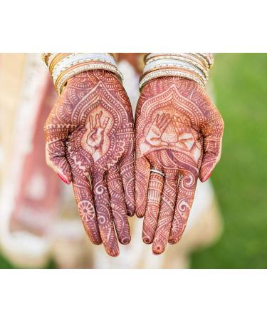 Buy 4x Golecha 100% Natural Henna Paste Cones - No Mix No PPD (Red-Brown) | 125g | International Shipping Available - Buy Online on GoSupps.com