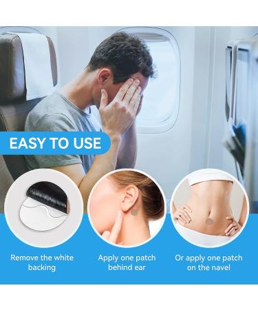 Motion Sickness Patches - 20PCS Sea Sickness Patch for Car, Boat, Cruise, Airplane - Non Drowsy Relief Behind Ear - Buy Online on GoSupps.com