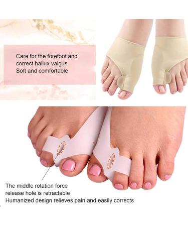 Natudeco Foot Bunion Corrector - High Elasticity Sleeve for Pain Relief & Toe Alignment - Buy Online on GoSupps.com