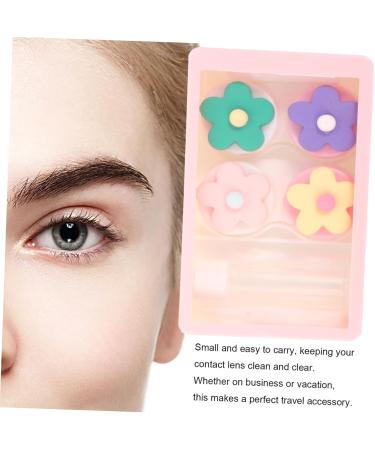 Buy Gatuida 2er Box Invisible Contact Lens Case - Cute Travel Container for Eye Contacts - Durable & Stylish - Buy Online on GoSupps.com