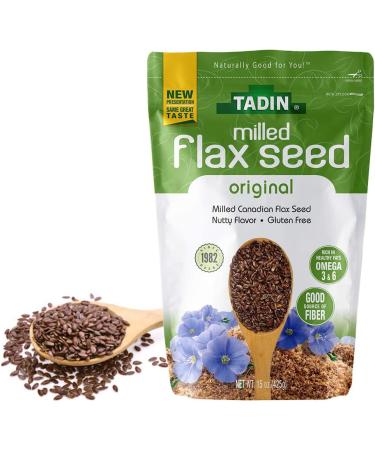 Tadin Linaza - Flax Seed Powder 15oz (1 Pack) - Buy Online on GoSupps.com