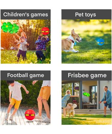 Buy Yeahboom Premium Dog Frisbee Ball Toy - Flying Saucer for Dogs | Durable & Fun Pet Toys Violet - Buy Online on GoSupps.com