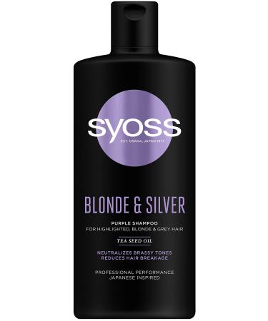 Syoss Blonde & Silver Purple Shampoo - 440 ml