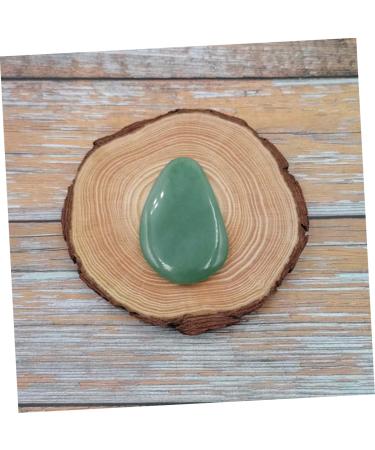 Natural Jade Eye Scraping Massage Tool - Aventurine Jade Massager | 6.5x4.2cm | International Shipping Available - Buy Online on GoSupps.com