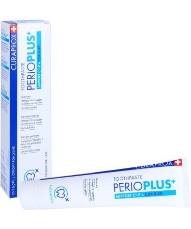 CURAPROX Perio Plus+ Support Toothpaste 75 ml - Optimal Oral Care for Healthier Gums | International Shipping Available - Buy Online on GoSupps.com