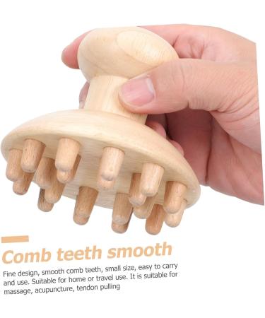 Magiclulu Wooden Massage Comb Set - 3 STK Scalp Massager & Hairbrush for Ultimate Relaxation | SCHABORT Head Massage Device - Buy Online on GoSupps.com