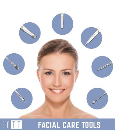 ENTT 18 PC Rubberized Finish Manicure Pedicure Kit for Men and Women - Premium Quality All Purpose Grooming Tools Set - Travel and Home Professional Tool Kit (Blue Case) - Buy Online on GoSupps.com