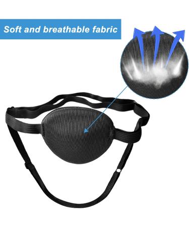 YEXEXINM 3pcs Upgrade Dog Eye Patch Premium Dog Single Eyepatch Protective Eye Cover for Small Medium Large Dogs Cats with Eye Injuries and Wounds - Buy Online on GoSupps.com