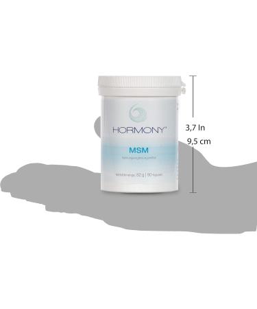 Hormony MSM - Organic Sulfur Supplement | 90 Capsules for Natural Joint & Skin Support - Shop Internationally - Buy Online on GoSupps.com