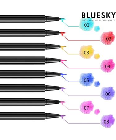Bluesky Aquacolor Pen Make Waves 05 Blue 1 ml 05 Sea Blue - Buy Online on GoSupps.com