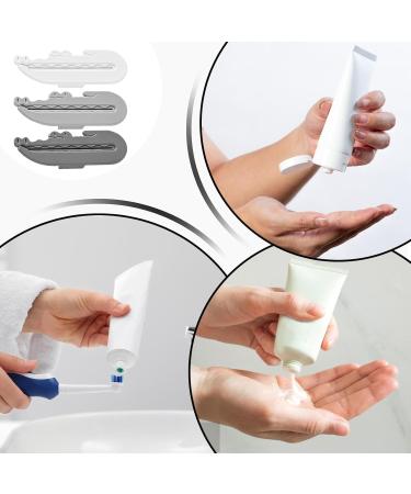 Crocodile Toothpaste Squeezer - Manual Toothpaste Roller Squeezer | 3 Reusable Toothpaste Clip Squeezer For Paint Tubes Gels Lotions | Toothpaste Tube Squeezer For Kids Adults - Buy Online on GoSupps.com