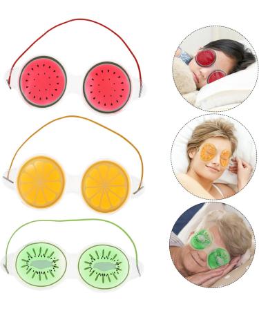 FRCOLOR 6pcs Lemon Blindfold Eyeshadow Eye Mask - Comfortable Travel Sleep Masks for Relaxation & Beauty - Buy Online on GoSupps.com