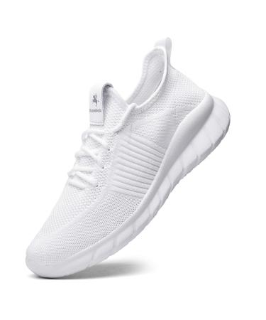 Kaopabolo sneakers women men light weight breathable sports shoes sneaker women men running shoes leisure shoes for outdoor fitness sports hall 37-46 43 EU white