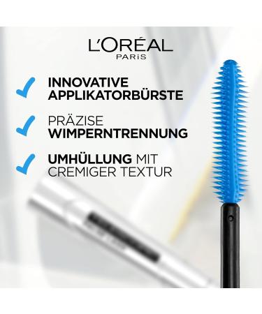 L'Or al Paris Telescopic Black Mascara for False Lash Effects - 9ml | Buy Online - Buy Online on GoSupps.com