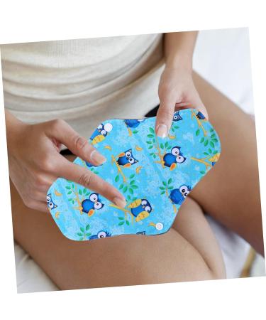 Washable Reusable Undies for Women - Leak Proof Adult Briefs 3pcs Set - Cloth Napkins Nursing Mats - Assorted Colors - 1 Count - Buy Online on GoSupps.com
