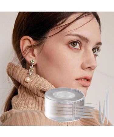 Invisible Eyelid Lifter Waterproof Breathable Eye Lid Strips Roll Eyelid Tape - Natural Eye Lid Lifter for Parties Proms Carnivals Events Pochy Reticulated Olive - Buy Online on GoSupps.com