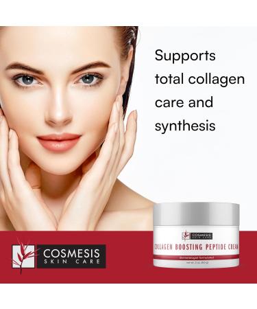 Collagen Boosting Peptide Cream - Total Collagen Care for Firmness & Youth - 2oz by Cosmesis | International Shipping Available - Buy Online on GoSupps.com