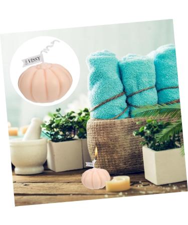 Pumpkin Scented Tea Light Candles - Halloween Decor & Wedding Souvenir | 1 7X7X4.5CM - Buy Online on GoSupps.com