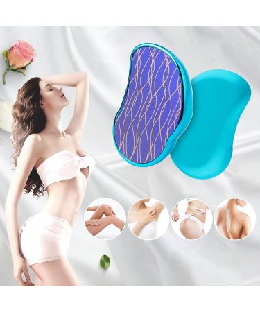Crystal Epilator - Magic Hair Removal Peeling Tool | Quick Use Blue Coated Solution for Smooth Skin - Buy Online on GoSupps.com