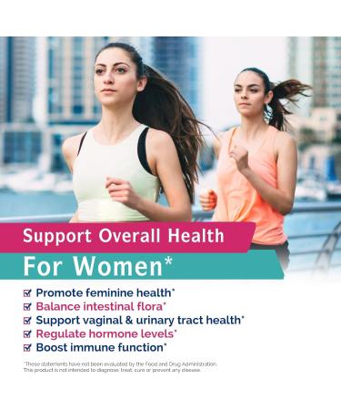Innate Vitality Probiotics for Women 100 Billion CFUs 18 Strains Prebiotics and Probiotics with Cranberry Vitamin C & B6 P5P Vaginal & Digestive Health Non refrigerated 60 Caps - Buy Online on GoSupps.com