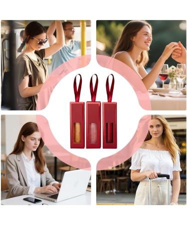 Lip Oil Set 3 Piece Moisturizing Shiny Plumping Makeup Moisturizing For Womens Lips For Woman Girls Girlfriend Daily Use Travel Dating Work Commuting Party - Buy Online on GoSupps.com