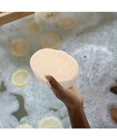 TOVINANNA Cotton Linen Bath Towel Bath Sponge Brush Shower Exfoliator Bathing Sponge Bath Scrubbing Sponge Bath Scrubber Brush Shower Scrubber Bath Exfoliating Sponge Bath Brush Daily Use - Buy Online on GoSupps.com