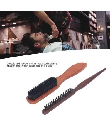 Grooming Beard Brush 2 Pack Durable Ergonomic Design & Soft Bristles for Men's Beard Care - Buy Online on GoSupps.com