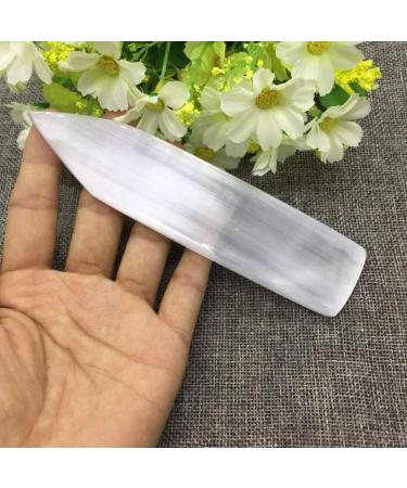 Stone Natural Selenite Crystal Gemstone Reiki Remove Negative - Buy Online on GoSupps.com