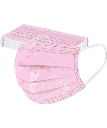 Winfer 3-Layer Disposable Mouth Protection - Colored Printed Bandana Scarf for Adults - Breathable Face Masks for Men & Women - 50/100 Pieces - Buy Online on GoSupps.com