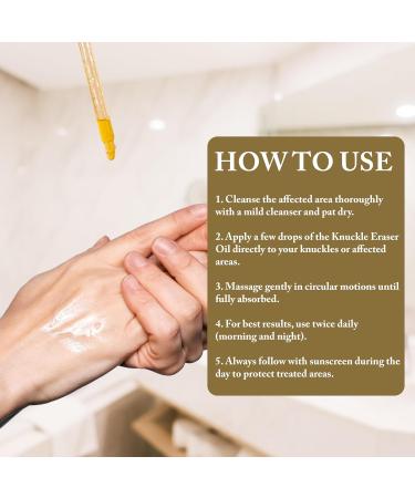 BLONDELIGHT Knuckle Eraser Oil | Nourishing & Hydrating Formula for Smooth Even-Looking Skin | Lightweight & Fast-Absorbing | With Niacinamide Vitamin C & Botanical Oils 10ML Small - Buy Online on GoSupps.com