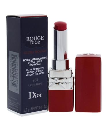 Dior Rouge Dior Ultra Rouge Lipstick 763 Ultra Hype - Intense Color Long-Lasting Shine | Shop Internationally - Buy Online on GoSupps.com