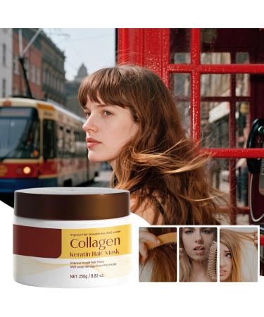  Rukjmqi Conditioner - Repair Cream 250g Moisturizing for Curls Nourishing Care and Care for Women and Girls | Anti-Frizz Protection and Styling for Dry Hair - Buy Online on GoSupps.com