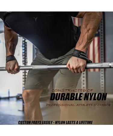 Iron Infidel Weight Lifting Straps - Pair of Wrist Straps for Deadlifting, Strength Training, and Olympic Lifts - Enhance Grip Strength on Heavy Lifts 1776 - Buy Online on GoSupps.com
