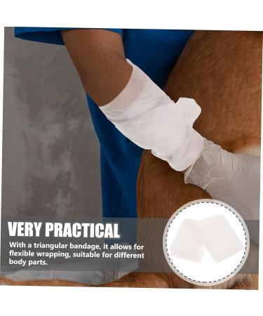 Buy 12 Large Triangle Splint Bandages - Emergency Triangular Bandage & Clips for First Aid - Buy Online on GoSupps.com