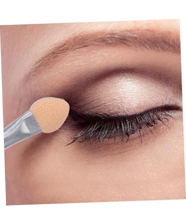 MUSISALY 20pcs Latex Eye Shadow Stick Sponge Tipped Dual Sided Eyeshadow Brush Eye Makeup Plastic - Buy Online on GoSupps.com