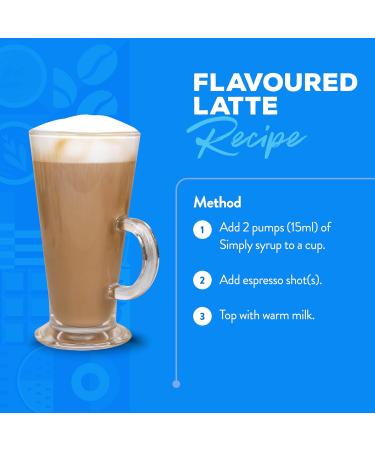 Simply Pumpkin Spice Syrup Vegan & Nut Free Flavoured Syrup for Coffee Cocktails & Baking (1 Litre) - Buy Online on GoSupps.com