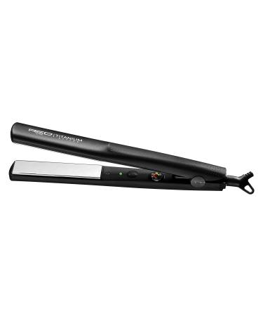 Red by Kiss 1" Titanium Flat Iron with Temperature Control (FT10) Open dial temperature Adjustments